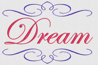 Dream Embroidery Design